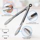 thumbnail image 4 of Juego de 2 pinzas de cocina Hotec de acero inoxidable, 23 cm y 30 cm, 4 of 7