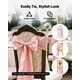 thumbnail image 4 of Cintas de Satén para Silla VEVOR 275 × 17 cm Oro Rosado 100 uds, 4 of 9