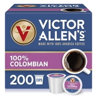 Victor Allen'S Coffee - Cápsulas De Café Victor Allen 100% Colombianas Medium Roast 200