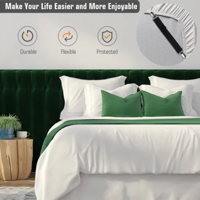 Genérico - Sujetadores De Sabana Correa Ajustable 8 Unidades