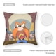 thumbnail image 5 of Sam Bigotes Fundas de almohada de terciopelo con tema, regalos de funda de almohada, decoración para el hogar, cojín de lanzar, regalo de cumpleaños para fans y parejas. 45cm x 45cm., 5 of 6