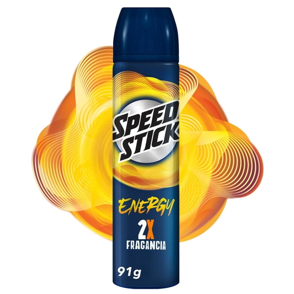 Desodorante Spray Speed Stick Mss Energy Hombre, 91 g