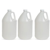 Botella De Agua Fastrack De Plástico De 1 Galón, Sin Bpa, Blanca, Paquete De 3