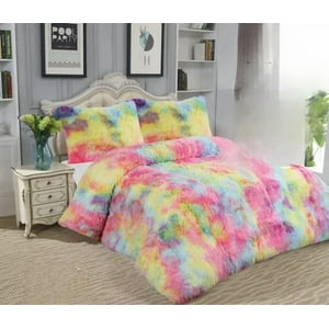 Genérico - Cubrecama Peludo Chiporro 2 Plazas Rouss11