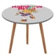 thumbnail image 1 of Rainbow Brite-theme Fitted Round Tablecloths Elastic Edged Table Covers Waterproof Table Cloth for Kitchen Holiday Party Tables Decor 120cm, 1 of 6