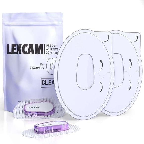 Paquete de parches adhesivos para Lexcam x20 a prueba de agua Dexcom G6