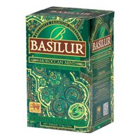Basilur - Té Ceylon-Té Verde Moroccan Mint 25 Bolsas