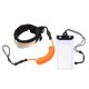 thumbnail image 4 of Leash Para Tabla De Surf SUPs De Surf De 5 Pies Cuerda De Pierna Enrollada Y Bolsa Seca Para Teléfono Naranja, 4 of 5