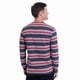 thumbnail image 2 of Polera Jersey Listada Cuello Redondo Azul, 2 of 4