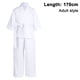 thumbnail image 1 of Uniforme de karate con cinturón gratis, kimono de karate blanco para niños y adultos., 1 of 8