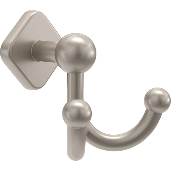 Gancho Doble Franklin Brass Gainesville Naquel Satinado