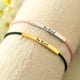 thumbnail image 5 of Pulsera FAOYUDAWEI Be Kind Tubo de Acero Inoxidable Ajustable, 5 of 6