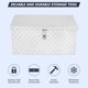 thumbnail image 3 of Caja de herramientas Garvee de aluminio con placa de diamante de 20 pulgadas con cerradura y llave, 3 of 6