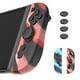 thumbnail image 1 of Funda protectora compatible con el mando Switch 2, tapas de silicona para los joysticks y gorro antideslizante para el joystick, 1 of 6