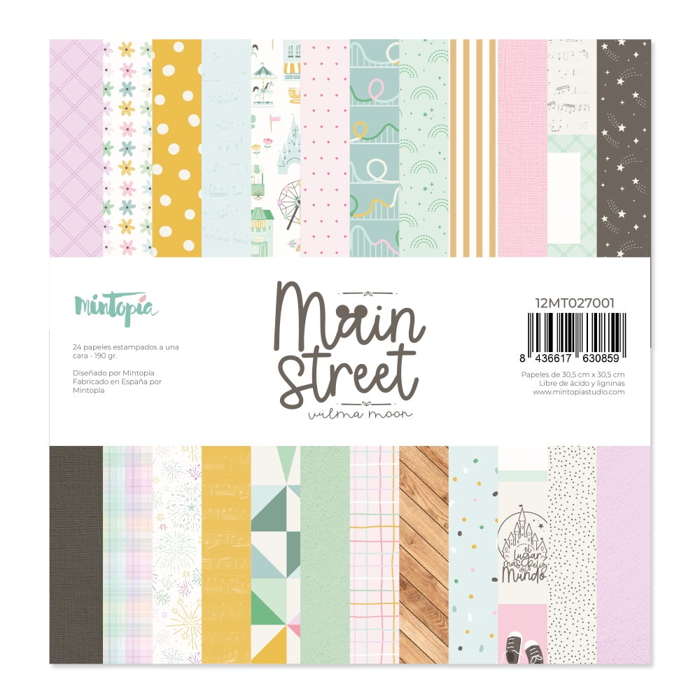 Álbum Stack de 30.5 x 30.5 cm. Main Street de Mintopía | Lider