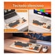 thumbnail image 3 of Set Teclado Mecánico Look Y Mouse Color Beige Naranjo, 3 of 5