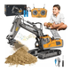 thumbnail image 1 of 1:20 Excavadora Control Remoto Rc Juguete 11 Canal Aleación Color Negro, 1 of 3