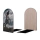 thumbnail image 2 of Motocross Sucio: Moto de Tierra Sujetalibros decorativos temáticos, tope para estantería con base antideslizante, uso dual para hogar y oficina - 2 piezas, 2 of 6