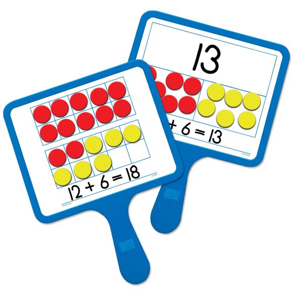 Set Educativo de Paletas Magnéticas de Doble Marco de Diez EAI