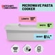 thumbnail image 2 of Cocinillo para pasta Kitchen Discovery para microondas, antiadherente, con tapa, 2 of 7