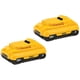 thumbnail image 1 of Batería DEWALT 20V MAX* Compact 4.0Ah, paquete de 2 (DCB240-2), 1 of 5