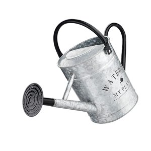 Ioensy - Regadera De Metal Con Boquilla Extraíble Para Flores Y Verduras En El Jardín.