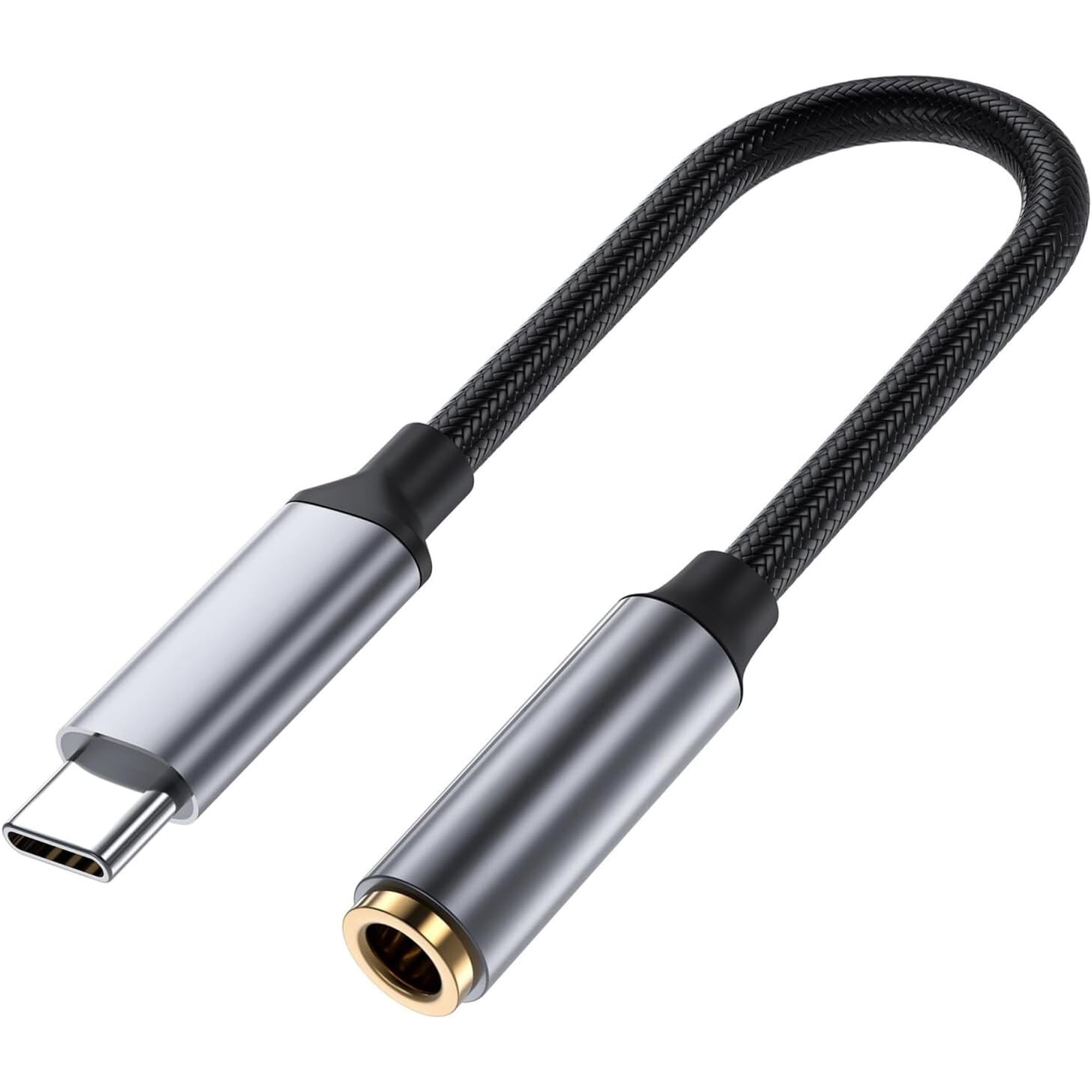 Adaptador De Audífono Tipo C A Jack 3,5mm Audio Veggieg