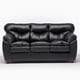 thumbnail image 1 of Sofa 3C Angela Pu Negro, 1 of 3
