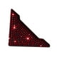 thumbnail image 1 of Protector De Parachoques Para Puerta De Coche Con Diamantes De Imitación De Silicona Para Vehículo, Rojo, 1 of 5