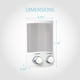 thumbnail image 4 of Dispensador de Jabón Better Living 310 ml Doble Cámara Blanco, 4 of 8