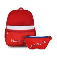 Nautica - Mochila Stark + Banano Kappa Rojo