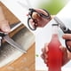 thumbnail image 4 of Tijeras de cocina ultra afiladas y resistentes, aptas para lavavajillas, de acero inoxidable, multifunción, para pollo, carne, hierbas y verduras. Tijeras de cocina premium resistentes., 4 of 6