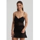 thumbnail image 1 of Polera Mujer Mesh Pabilo Negro, 1 of 4