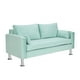 thumbnail image 2 of Sofa Sky 3C Felpa 12 Verde Agua, 2 of 5