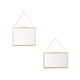 thumbnail image 4 of 2xDouble Side Hanging Photo Picture Frame Plant Specimen Frame 2 Size, 4 of 5