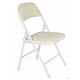 thumbnail image 1 of Silla Plegable reuniones y eventos ecocuero acolchado Windsor Marfil, 1 of 9