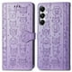 thumbnail image 4 of Funda Cartera FOXDOCK para Xiaomi Poco X6 Pro 5G , Flip PU con Relieve de Gatos y Perros, Tarjetero y Soporte, 4 of 6