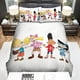 thumbnail image 1 of Hey Arnold! Main Characters Digital Illustration Quilt Duvet Cover Set3-Piece Bedding Set, 1 of 5