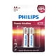 thumbnail image 2 of Pack 2 Pilas AA Alcalinas LR6P2B Philips, 2 of 7