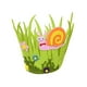 thumbnail image 1 of Encantadora Canasta De Huevos De Pascua De Fieltro No Tejido, Bolsa De Regalos, Adorno De Pascua, Caracol, 1 of 5