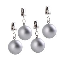 Bothyi - 4 Pesas Resistentes Para Manteles, Para Jardín, Banderas Y Patio.