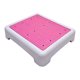 thumbnail image 5 of Taburete De Cocina Con Plataforma Para Silla De Oficina, Para Personas Mayores Y Discapacitadas, Color Blanco Y Rosa, 5 of 5