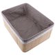 thumbnail image 2 of cesta de almacenamiento de tejido de bambú bocados hechos a mano juguetes caja de almacenamiento 40x30x16cm, 2 of 5