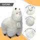 thumbnail image 4 of Alpaca de Peluche AlpacaNext 46 cm Blanco Hipoalergénico, 4 of 9