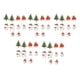 thumbnail image 2 of 50 Piezas De Aleación De Encantos Mixtos De Navidad Diy Colgantes Adorno Decoración De Fiesta En Casa, 2 of 5