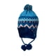 thumbnail image 1 of Gorro Bebé Niño Tejido Jacquard Azul, 1 of 2