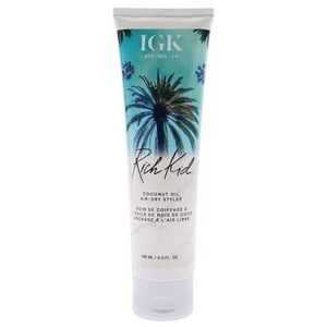 Igk - Crema De Secado Al Aire Para Mejorar Las Ondas De Niños Ricos De Para Unisex - 5 Oz De Aceite