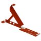 thumbnail image 2 of Soporte de techo Qual-Craft de acero rojo ajustable, paquete de 1, 2 of 3