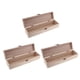 thumbnail image 2 of 3Pcs Rectángulo Liso Caja De Madera Caja De Almacenamiento De Joyería Caja Con Cierre De Bloqueo, 2 of 5