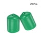 thumbnail image 2 of Uxcell Tapones de Goma Redondos Protector de Rosca de Tornillo 15mm Verde Oscuro, 2 of 4